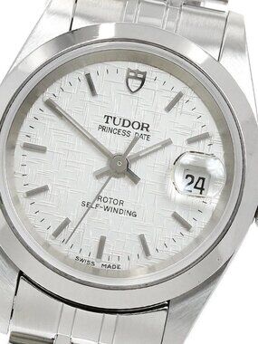 TUDOR Princess 92400 Date Silver Dial Automatic Ladies Watch